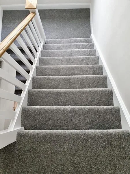 Carpeted stairs in Raleigh & the RDU